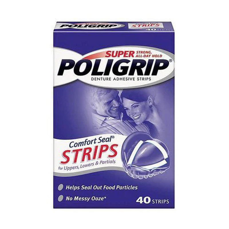 Super Poligrip Comfort Seal Strips