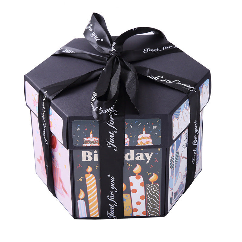 Hexagonal gift box