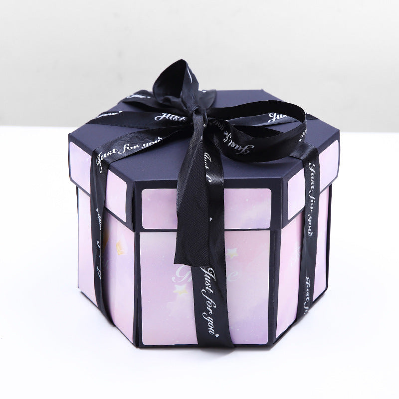Hexagonal gift box