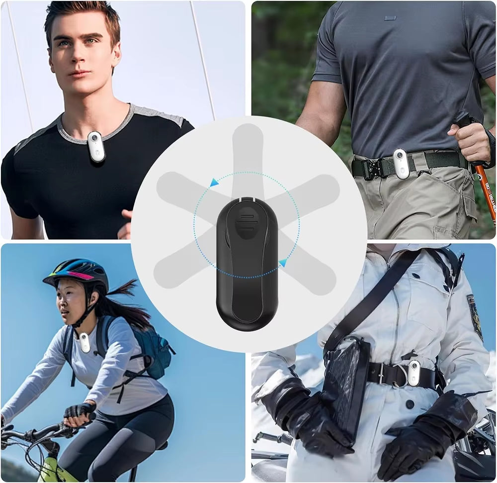 4K HD Mini Wifi Pet Collar Camera Portable Sports Vlogging Bodycam Magnetic Video Recorder Cats Dogs APP Microphone POV Camera