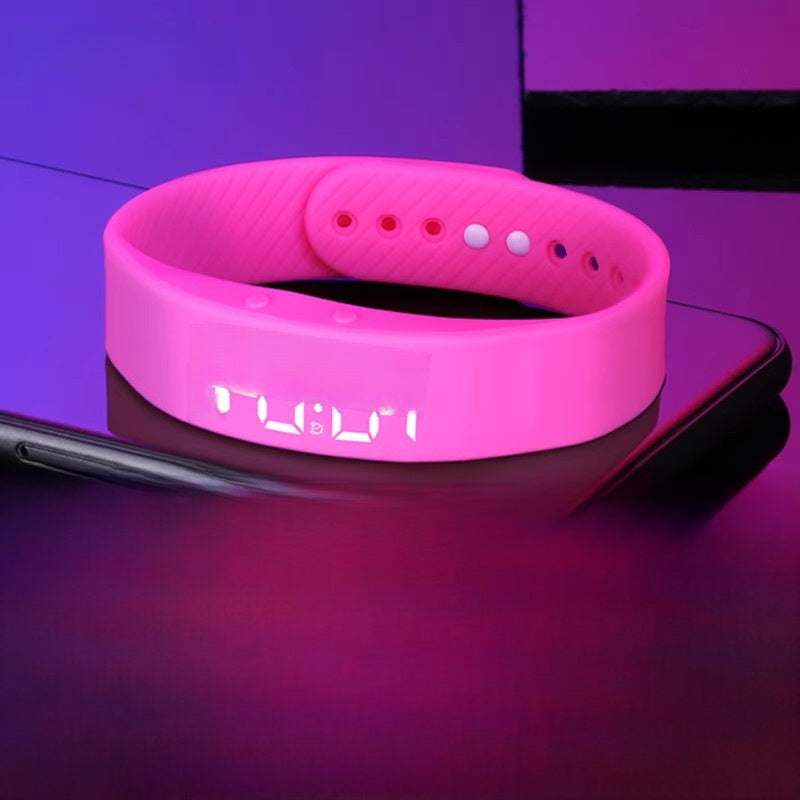 Silent Vibration Alarm Smart Digital Watch