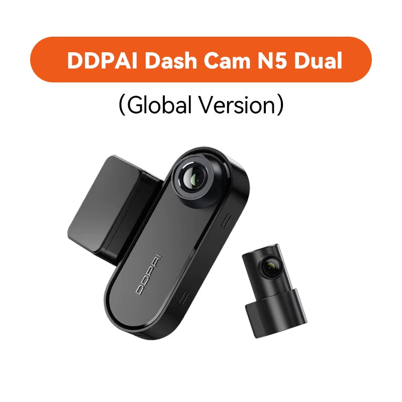 Dash Cam N5 Dual Front and Rear 4K Ultra HD Resolution Dash Camera Nightvis ADAS GPS Auto Record