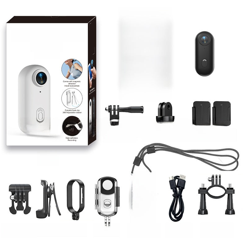 4K Mini WiFi Vlogging camera for cat collar ,Body Cam vlogging.